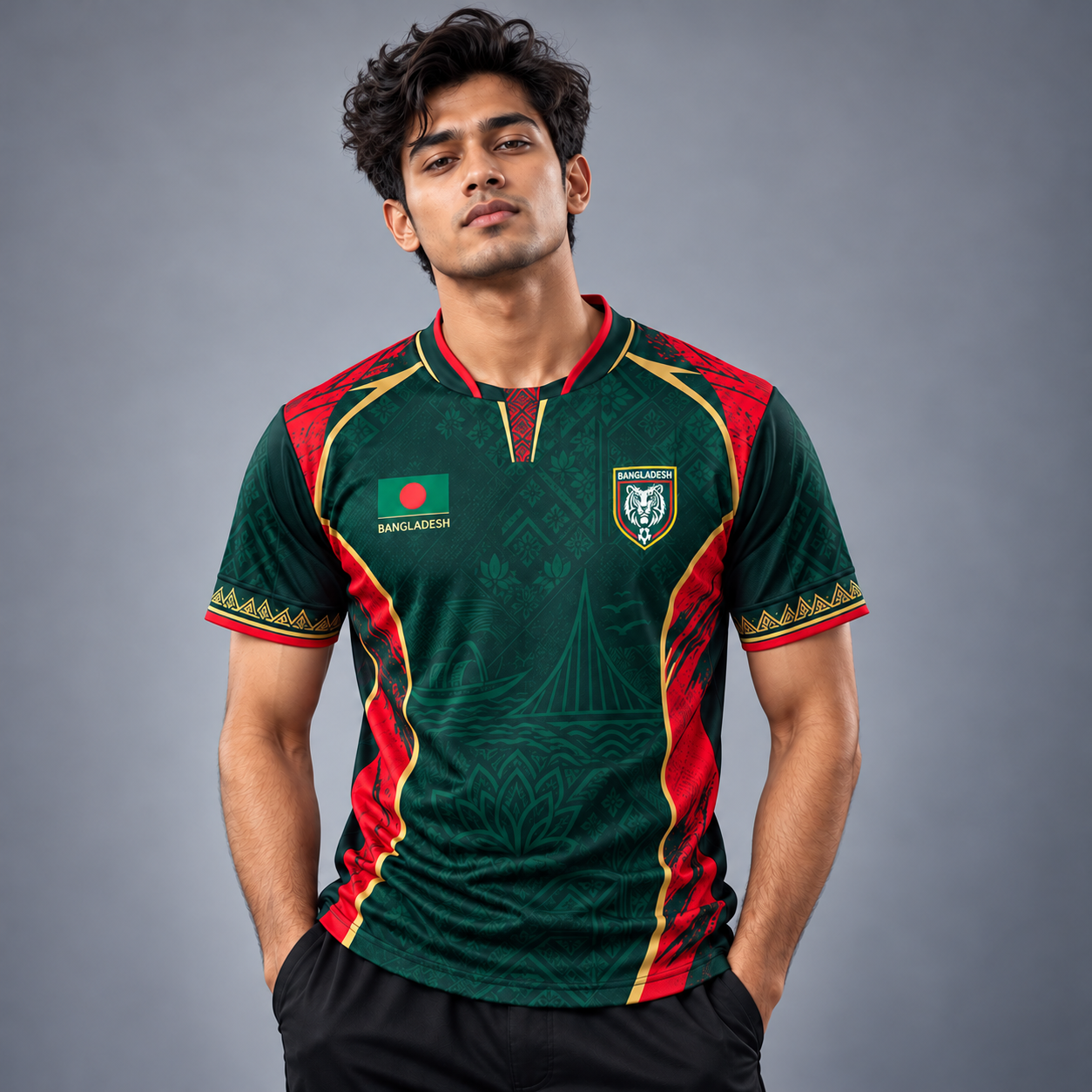 Bangladesh Bengal Vortex  Heritage Edition Football Jersey